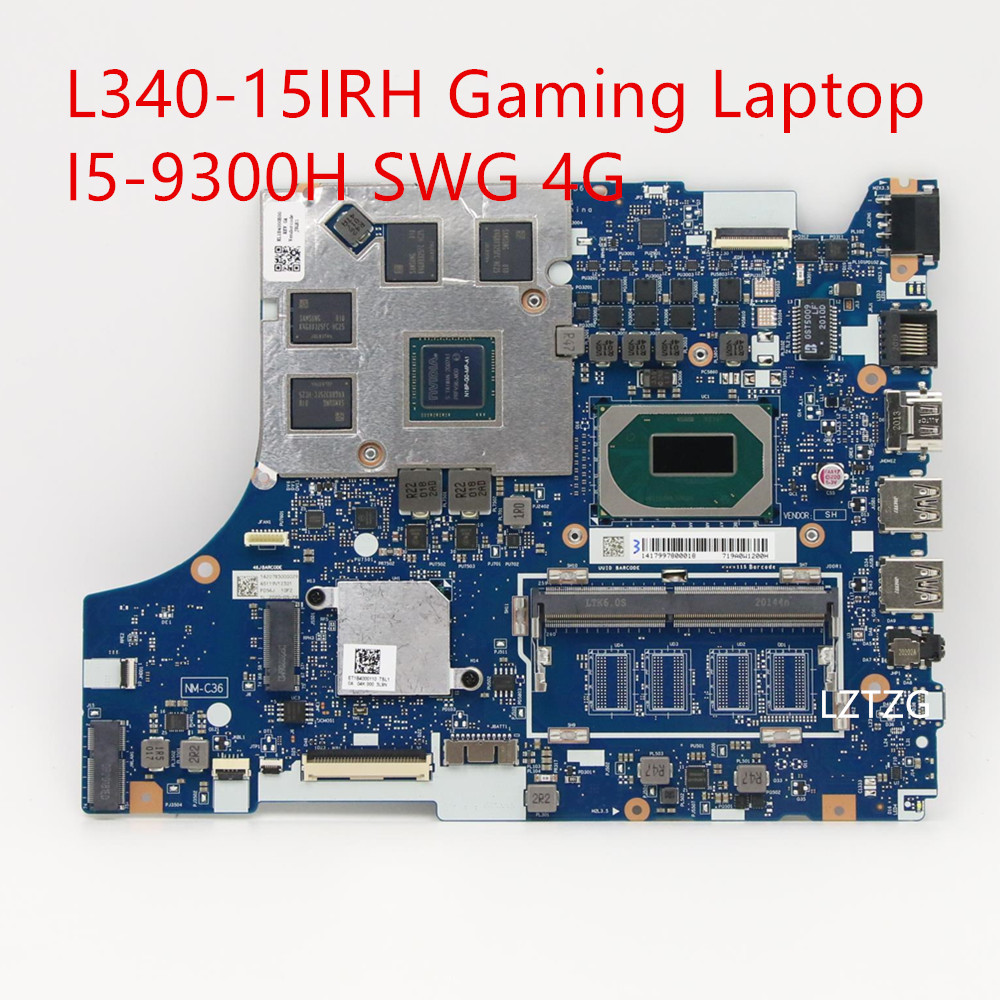 Motherboard For ideapad L340-15IRH Gaming Laptop Mainboard With I5-9300HF CPU GTX 1650 4G GPU 5B20S4