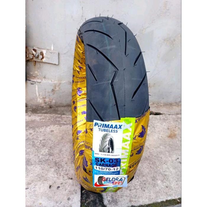 Ban Tubeles Matic Fazio Filano 100/70-12 Ban 110/70-12 Ban 120/70-12 Ban Primaax Sk-03 100/70-12 Ban