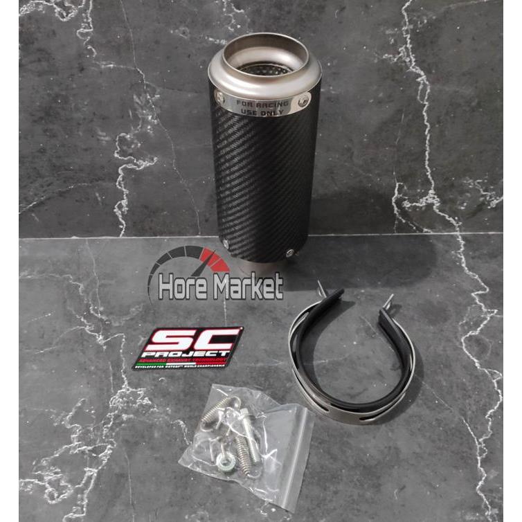SILENCER KNALPOT SC PROJECT IMPORT TAIWAN NINJA 250 ZX25R R25 CBR R15
