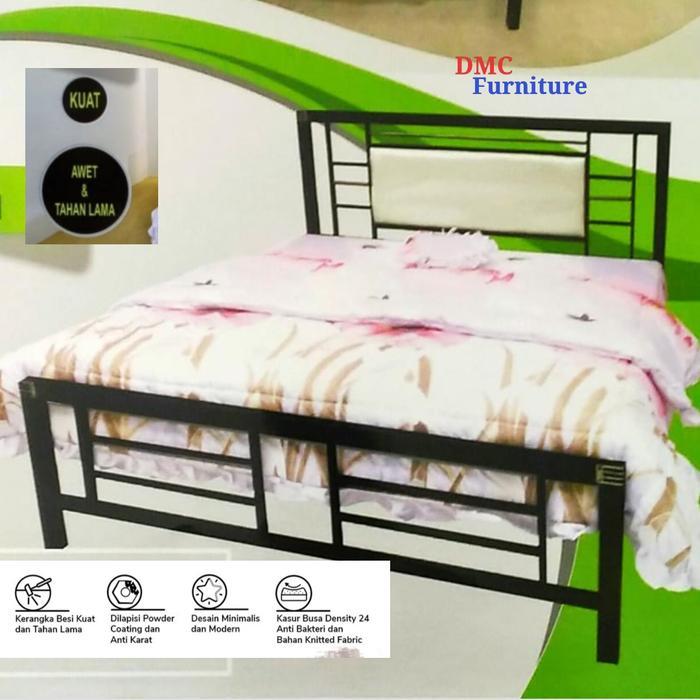 Ranjang Besi Nimalis 160X200 Divan Kasur Besi