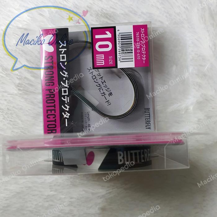 Strong Protector Butterfly 10mm ~ Pelindung Bet Pingpong Side Tape