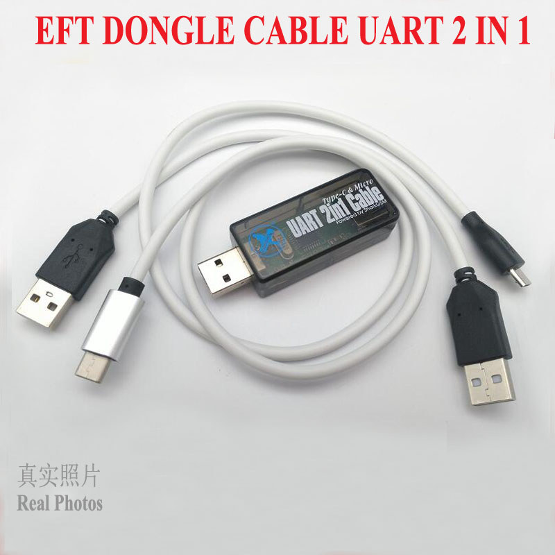 2023 New UART 2 in1 Cable Type-C Micro for EFT Dongle Chimera dongle