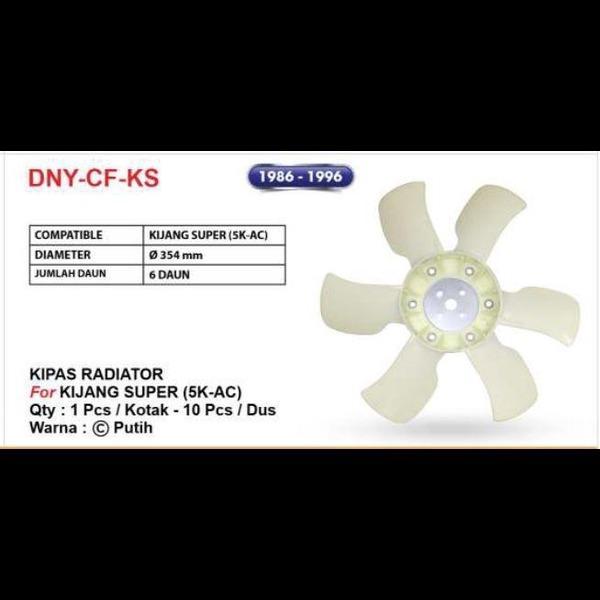 Kipas Radiator Mobil Kijang 7K Diesel / Kijang Super 5K-Ac