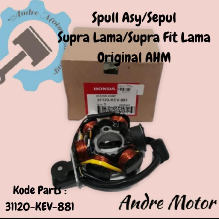 Spull/Spul Assy Stator Comp Supra Fit New/Supra Lama Original Ahm