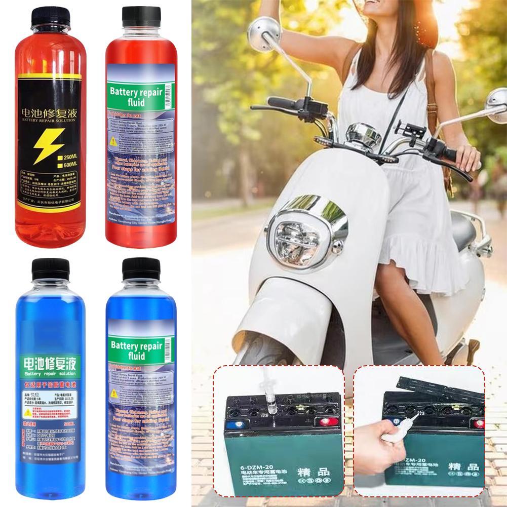 500Ml Car Battery Repair Liquid Solution Battery Acid Solution For Battery Renewal Acid Battery