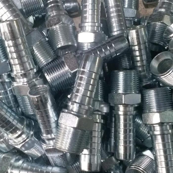 zj6d- Hose Nepel Stainless Ss 304 1/2 Inchi - Nepel Selang Stainless