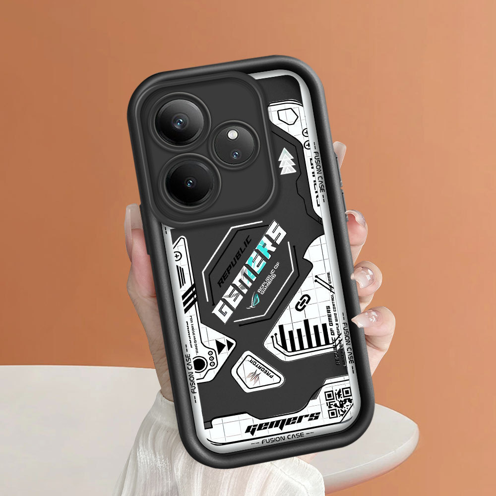 Casing Hp Untuk Realme GT 6 5G Phone Case Lembut Cassing Cool Kesing 5568