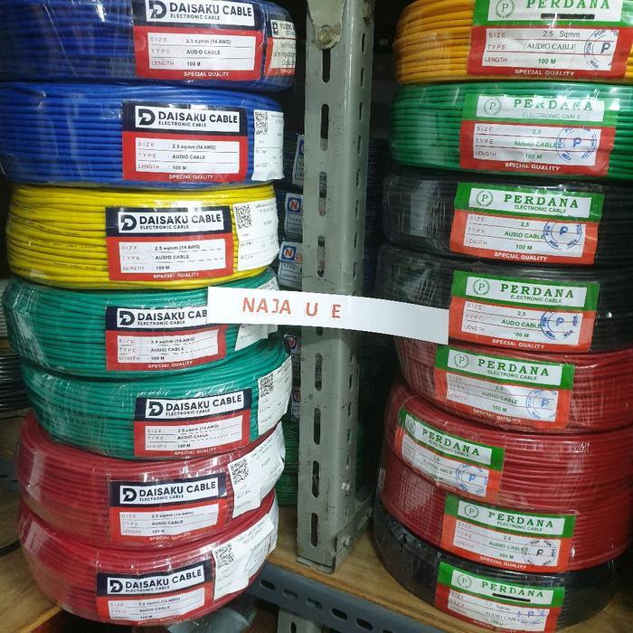 Kabel Nyaf Perdana/Daisaku 1X2,5 Sqmm