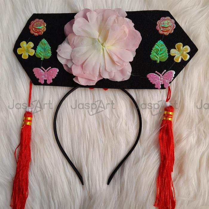 egwq- Bando Imlek / Bando Putri Huanzhu / Bando Bunga Anak Dan Dewasa