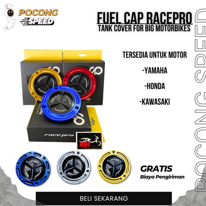 Paling Baik Fuelcap Racepro V2 Fuel Cap Race Pro Quick Released R15V3 R15V2 R15V4 Ninja Fi Old Ninja