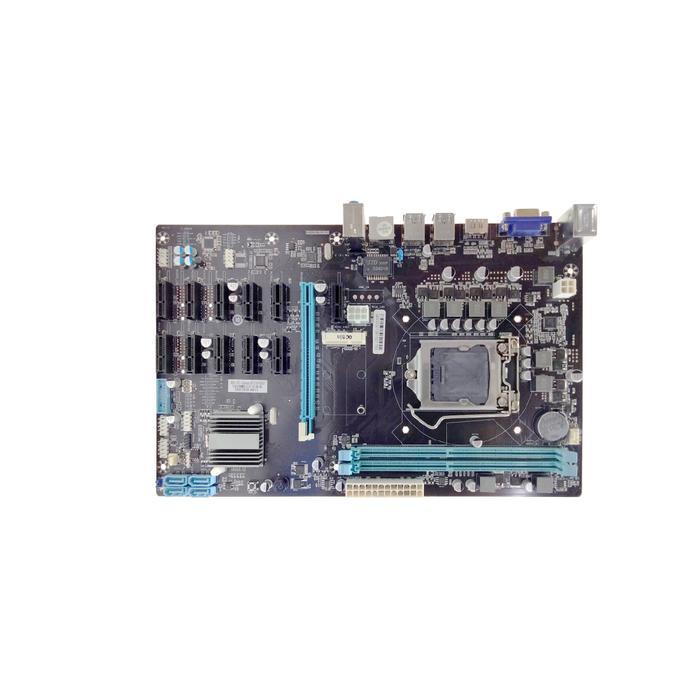 fq6n- Motherboard Qwerty B250 12 Slot Pcie Socket 1151 Ddr4 Gen 6/7
