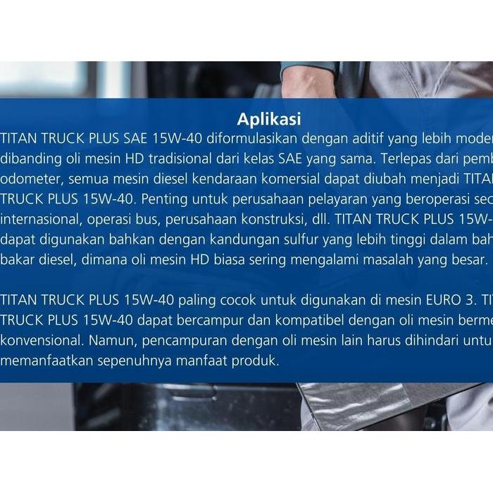 5h7n- Fuchs Titan Truck Plus 15W40 Engine Oil 1L Commercial Vehicle Motor