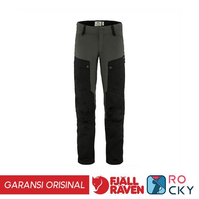 Celana Panjang Fjallraven Keb Trousers Color Stone Grey Black