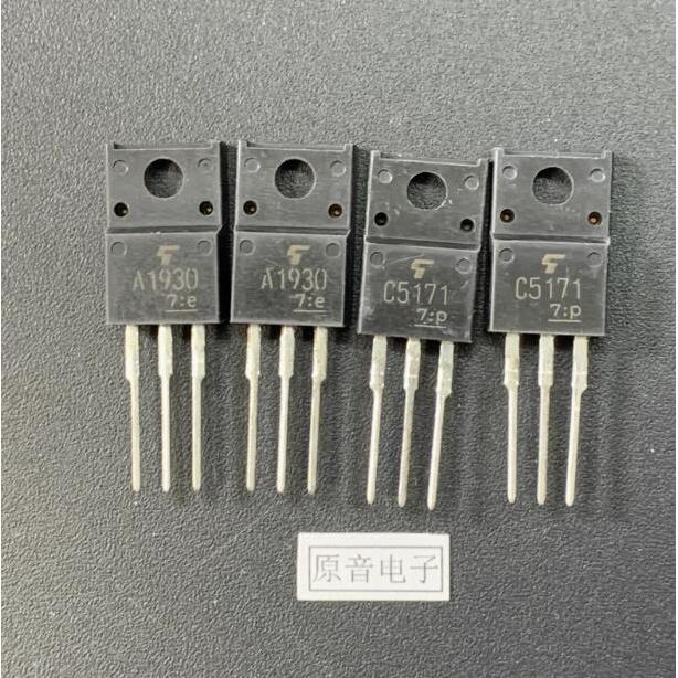 10Pair/Lot 2Sa1930/2Sc5171 Original Brand New Stacked Transistor Sound Tube Free Shipping