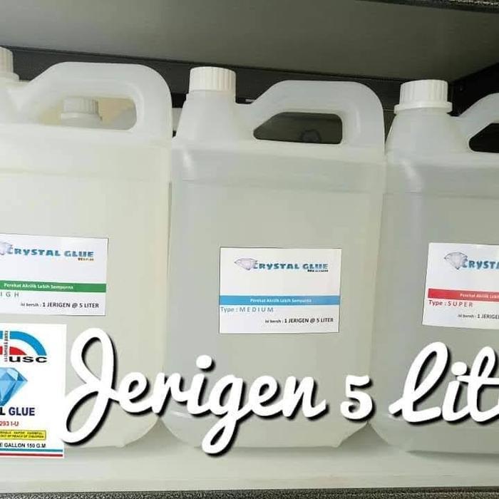 Lem Akrilik Kualitas Super / Lem Acrylic / Lem Mika / Lem Bening