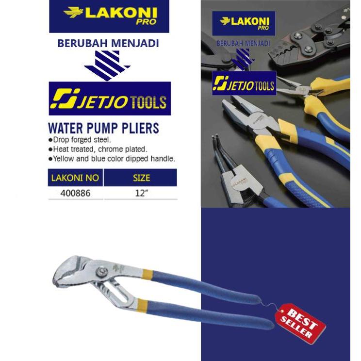 Tang burung / Water Pump Pliers 12" LAKONI PRO 400886 Promo Premium