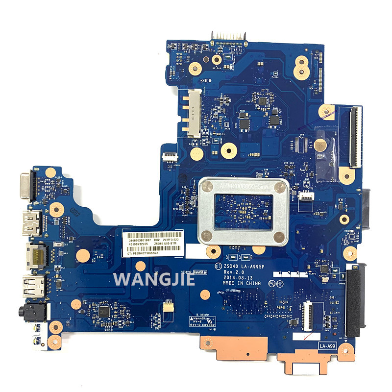 Refurbished For HP Pavilion 14-R 240 G3 Celeron N2815U SR1SJ Laptop Motherboard ZS040 LA-A995P Mainb