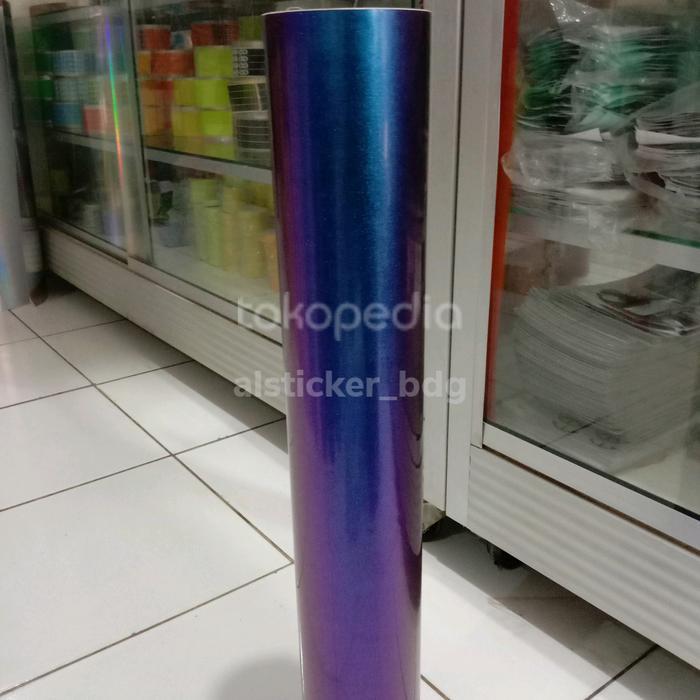 Scotlet sticker skotlet bunglon purple red per meter