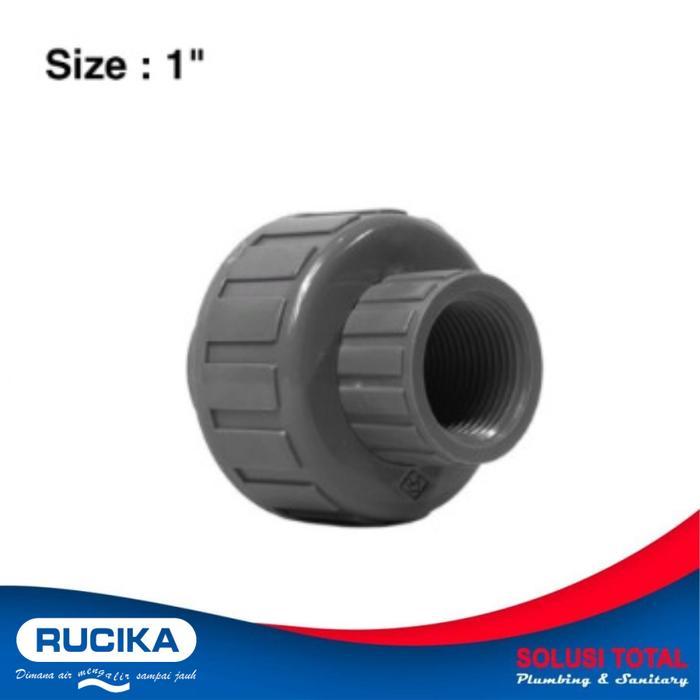 Aj' Water Mur Moor Drat 1" Union Thread Aw 1 Inch Pvc Rucika