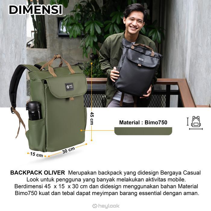 Sedia Tas Ransel Oliver Tas Sekolah dan Laptop Pria Wanita