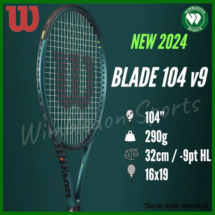 Raket Tenis Wilson Blade 104 v9 / Raket Wilson Blade v9 2024
