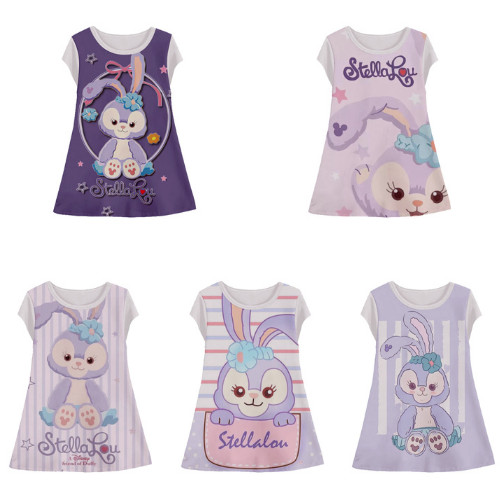 Tunik Anak Stella Lou Dress Animasi 3d Lucu Stella Lou Baju Anak Perempuan Usia 1-12 Tahun - Smiley 