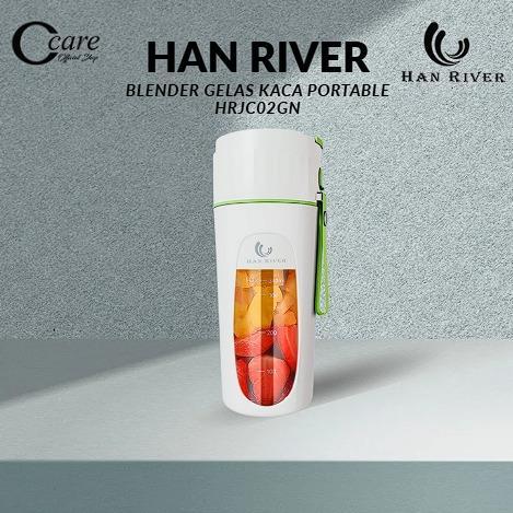 HAN RIVER Blender Portable 340ML Mini Juice kaca Blender 8 Pisau Juicer Portable Usb Pembuat Jus