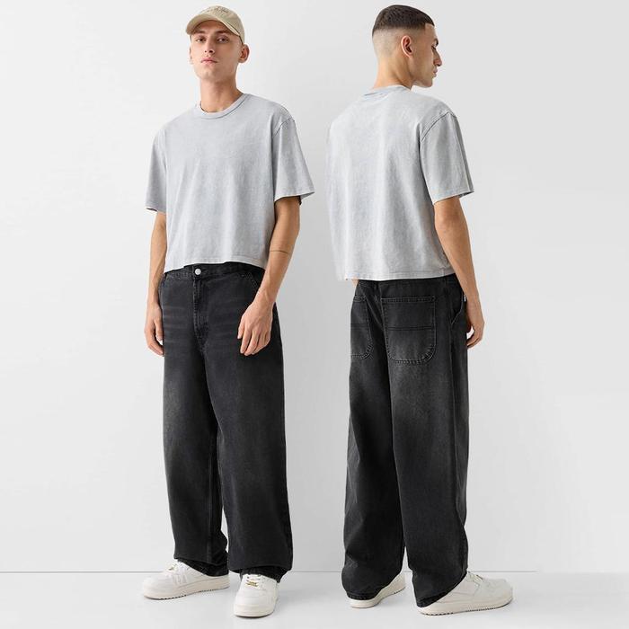 8zg8- Hypestore Jeans Pria Bershkka Skaters Fit Jeans Collection