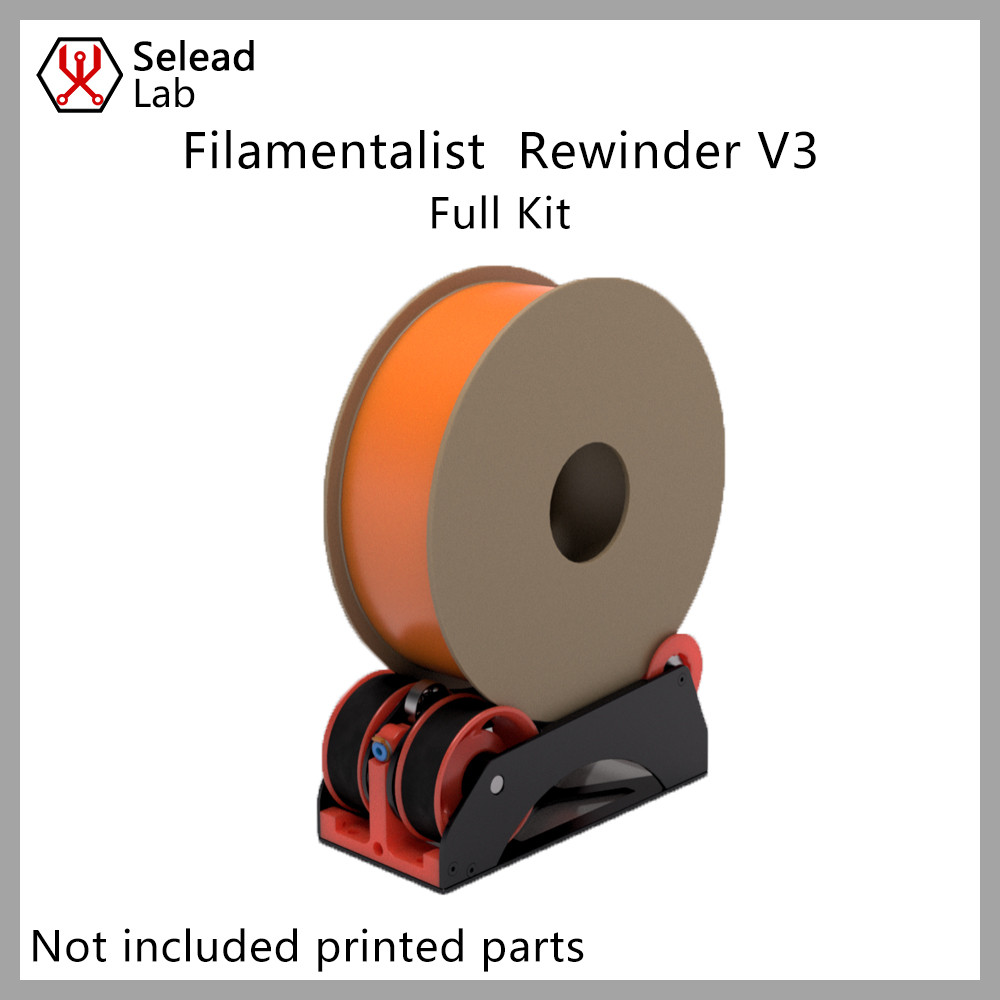 Seleadlab Ercf V2 Enraged Rabbit Filamentalist Pass Rewinder V3 Full Kit 3D Printer Parts Hf081412