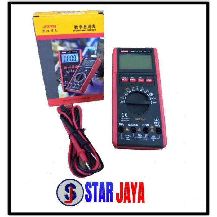 Bagus Multitester Digital Szbj Bm91B Terlaris