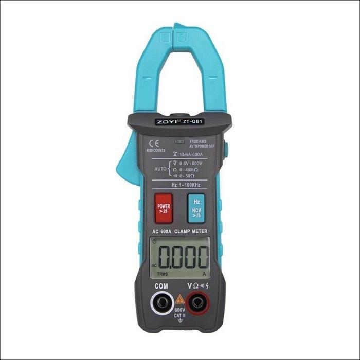 ZT-QB1 Digital Current Clamp Meter Multimeter BSIDE T-RMS