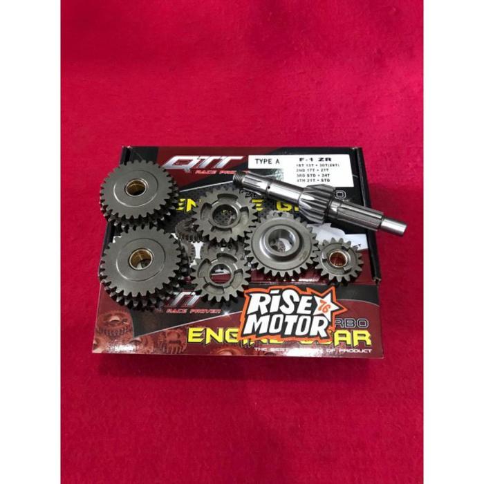 GEAR RATIO QTT F1ZR FORCE 1 TYPE A