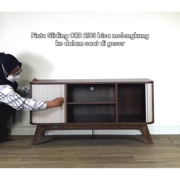 (Free Kirim & Rakit) Graver Rak Tv Credenza / Rak Tv Nimalis / Meja Tv / Bufet Tv
