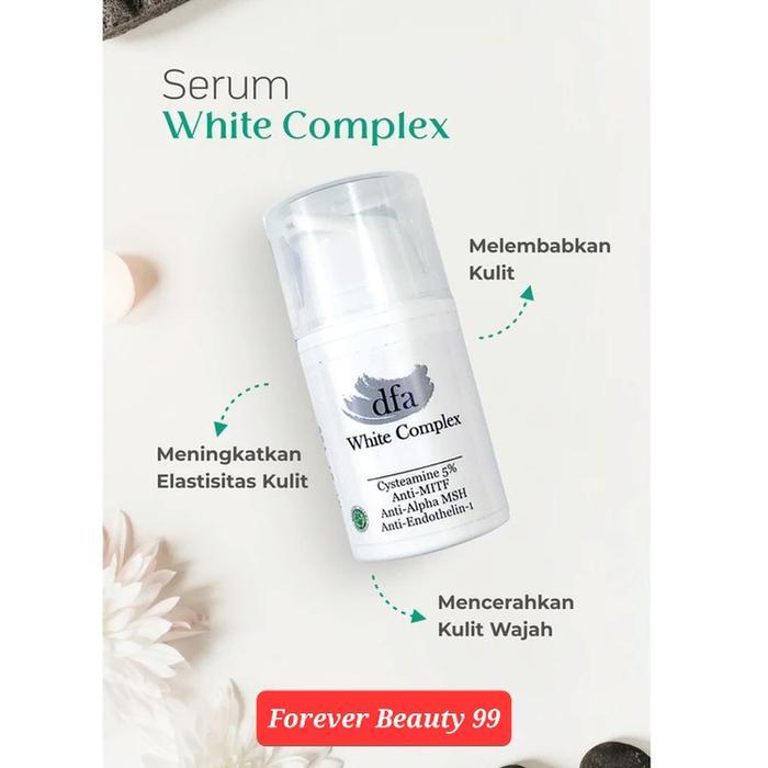 DFA WHITE COMPLEX SERUM - PEMUTIH / FLEK / WHITENING AMPUH - BPOM