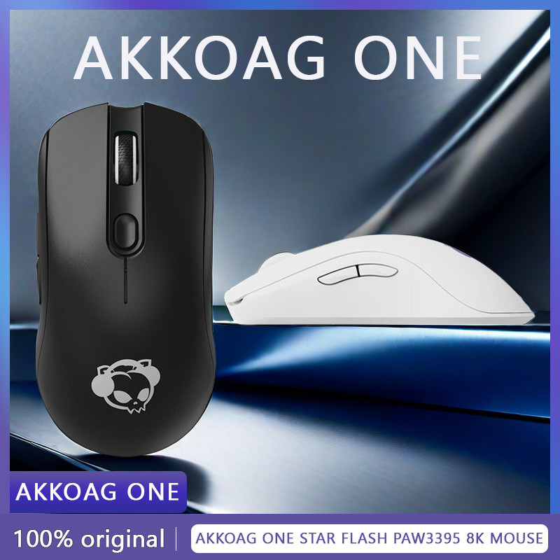 AKKO AG ONE Gaming Mouse Star flash PAW3395 8K esports game lightweight three mode laptop computer m