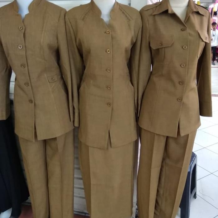 baju seragam pemda dinas pdh guru pns wanita