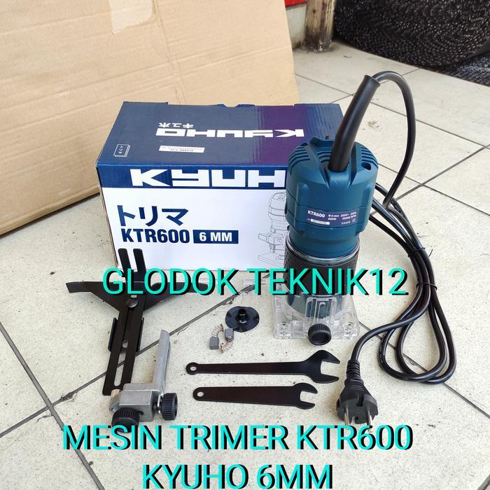 Terbagus Mesin Trimer Kyuho Ktr600 / Mesin Profil Kayu 6Mm Kyuho Ktr600 Terlariss 