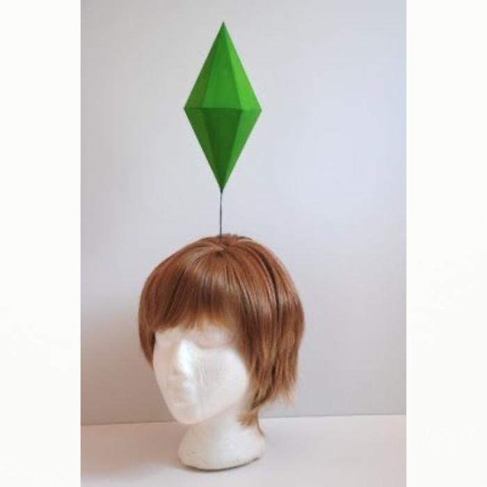 Plumbob The Sims Bando Cosplay The Sims Halloween Aksesoris