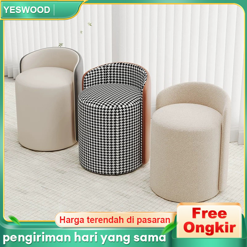 Kursi Rias Kursi Sandaran Minimalis kursi salon Kursi Belajar Kursi Rias Aesthetic Kursi Meja Rias