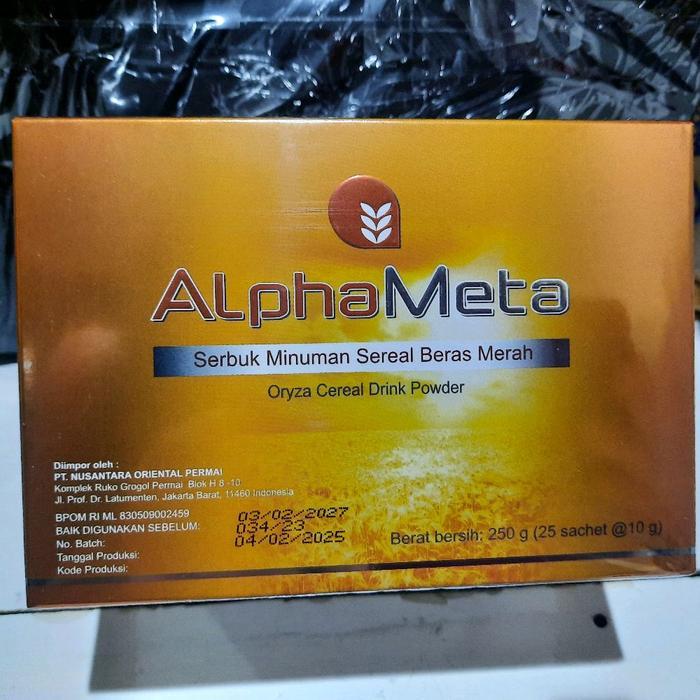 2vs3- Alpha Meta Alphameta Alpha Psp Original Isi 25 Sachet/1 Dus, Diabetes, Kolesterol,