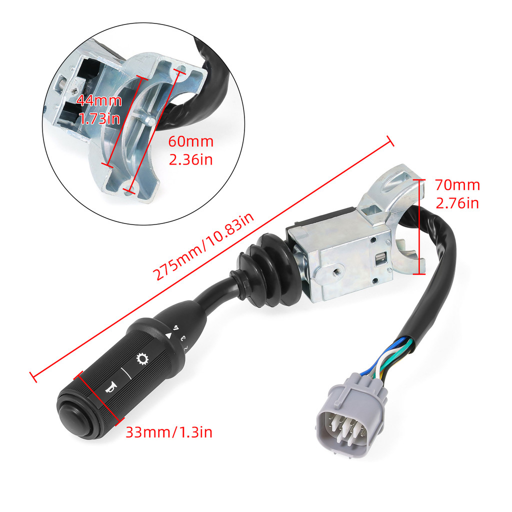 Forward Reverse Combination Switch 701/80298 Forward Reverse Column Switch For Jcb Backhoe Loader