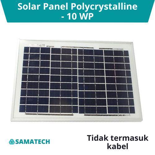 Solar Panel Surya Solar Cell 10Wp 10 Watt 10 Wp Poly Polycrystal