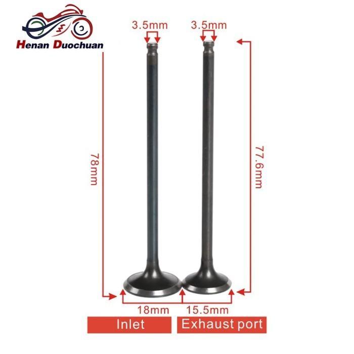 Motorcycle Intake Valve And Exhaust Valve Stem Kit For Yamaha 3Ln Fzr250 Fzr250R 1990-1995 Fzr250R