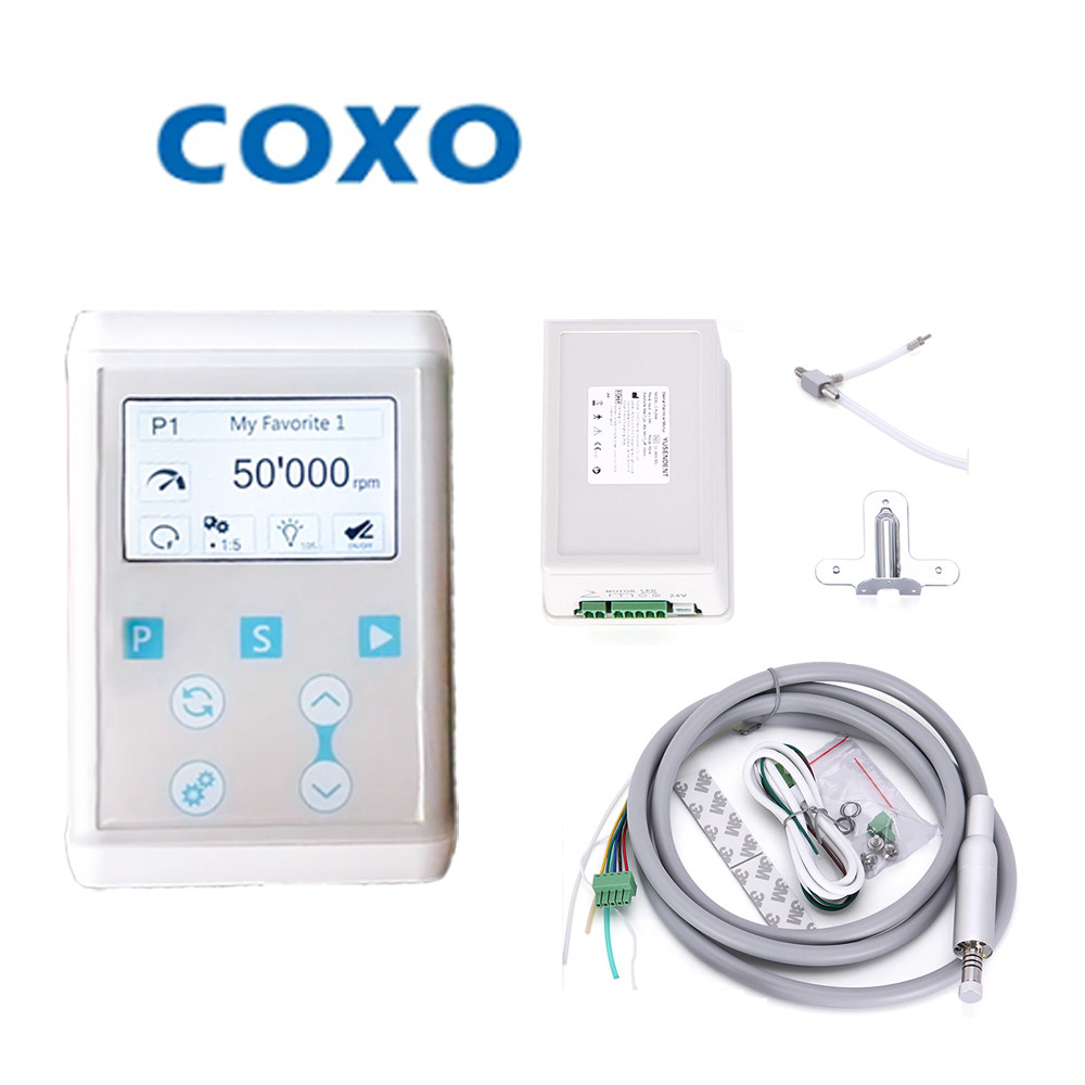 COXO Dental Electric Micromotor with Fiber Optic for Minimally
