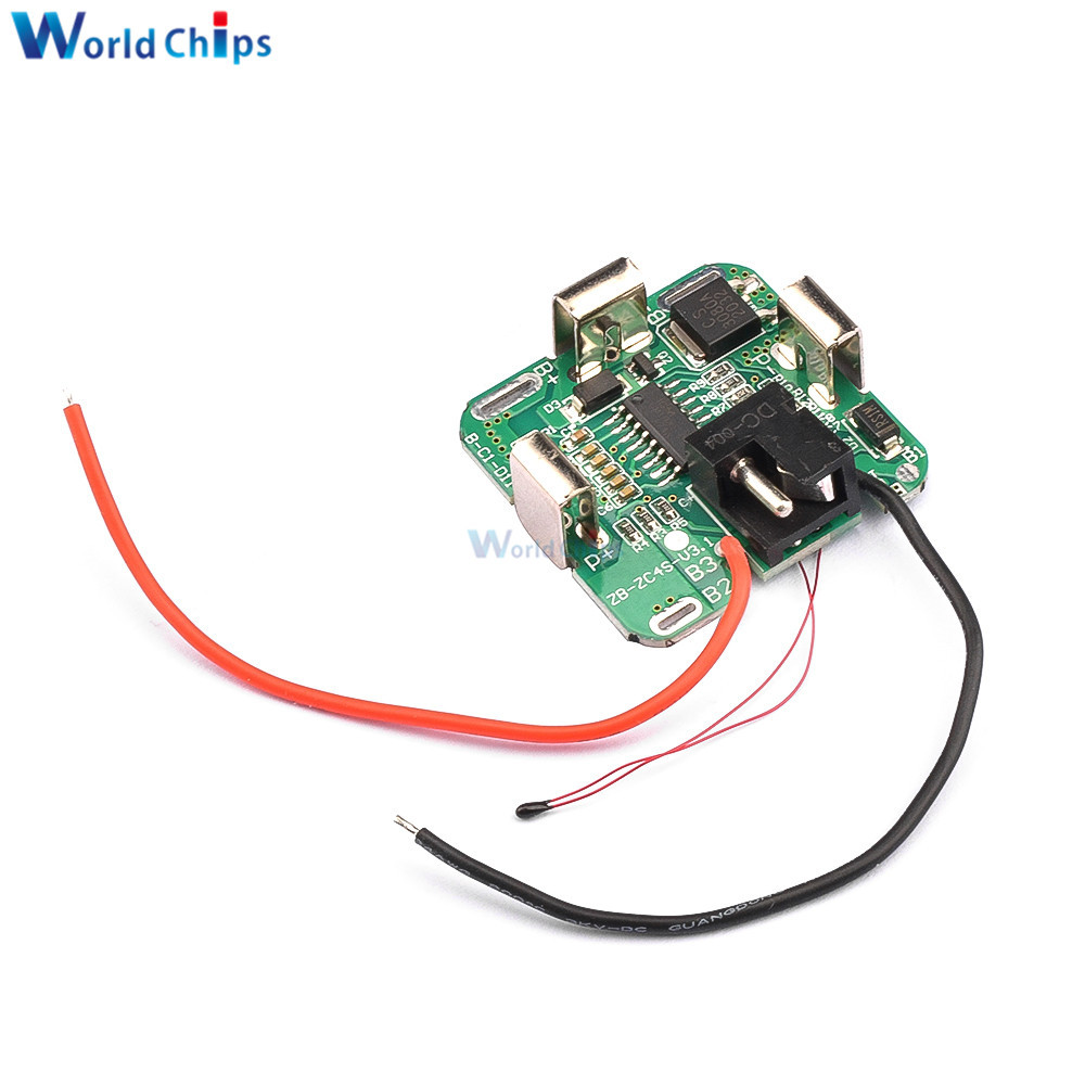 BMS 4S 16.8V 30A 18650 Li-ion Lithium Battery Protection Board PCB PCM Power Bank Charging Integrate