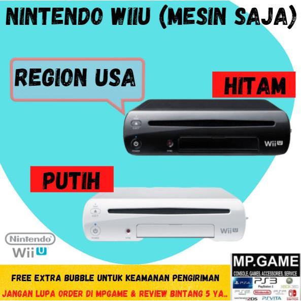 Batangan Mesin Only Mesin Wiiu Wii U Console WiiU Wii u REGION USA