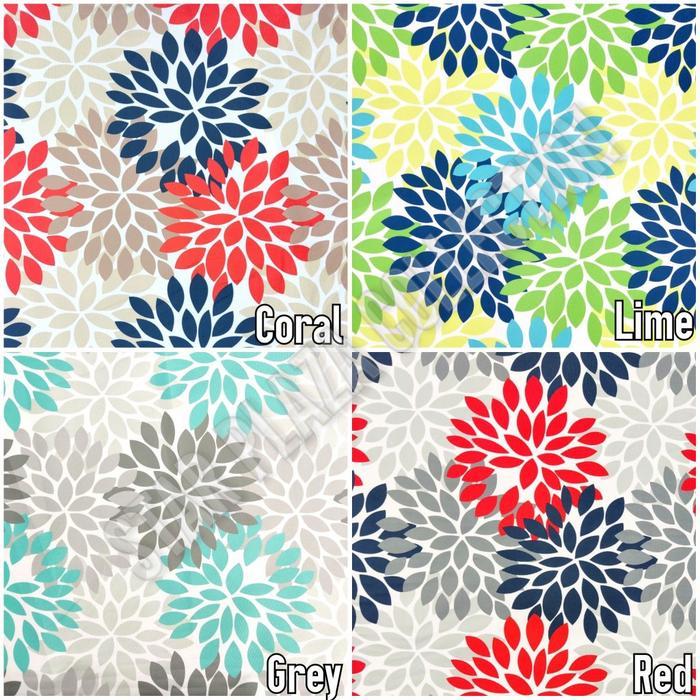 Kain Bludru Velvet Bantal Sofa / Jok Kursi Motif Floral Daun - Cojines