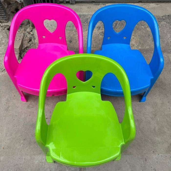Ernashop577 - Kursi Sandaran Anak Bangku Belajar Anak Plastik Pendek Furniture