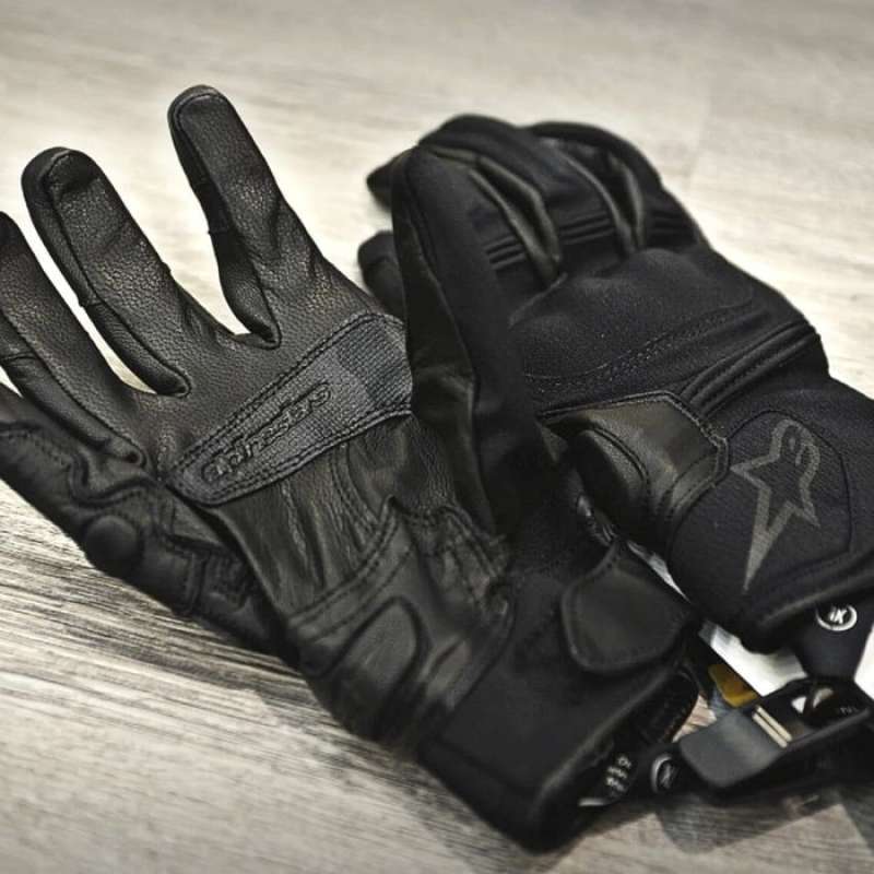 ALPINESTAR WARDEN GLOVES HITAM SARUNG TANGAN MOTOR DAINESE KOMINE 100 % ORIGINAL
