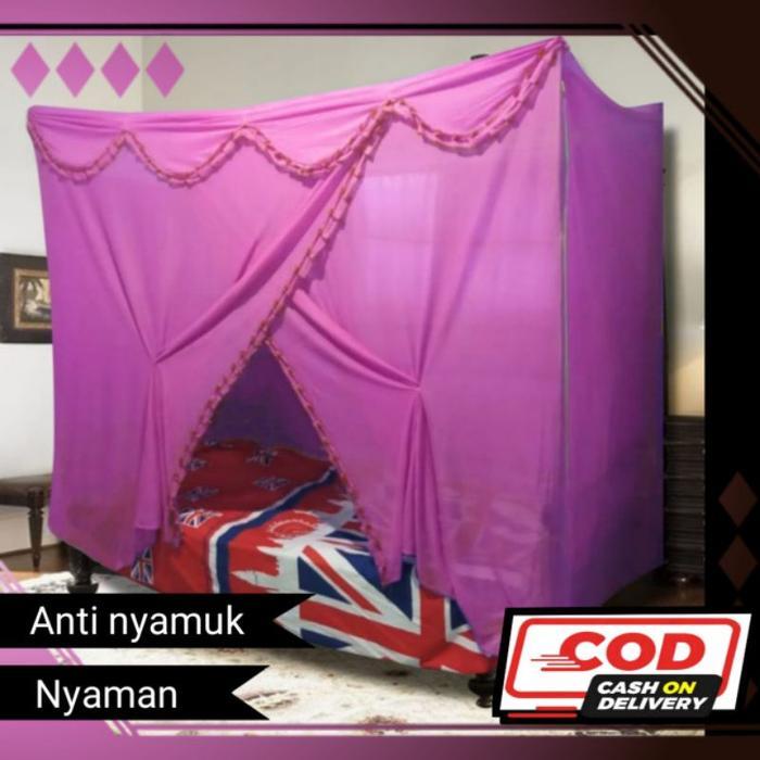 IFY (IMPORT) KELAMBU NYAMUK TEBAL KUAT PREMIUM UKURAN JUMBO KLAMBU GANTUNG TENDA TERMURAH TERLARIS